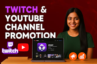 professionally promote your twitch or youtube gaming channel
