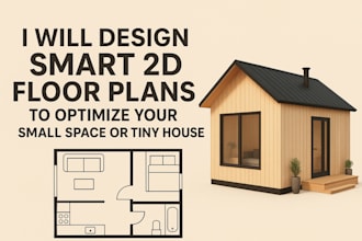 design smart 2d floor plans to optimize your small space