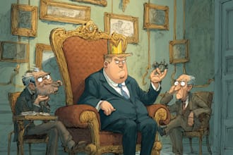 design your editorial or political cartoon idea