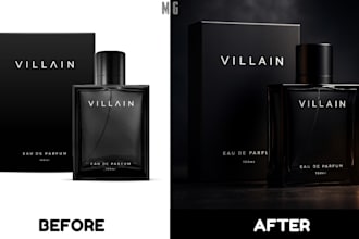 create stunning product advertisement posters