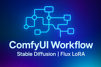 create custom comfyui workflows for stable diffusion ai art and automation