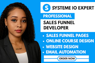 create systeme io sales funnel,systeme io landing page,systeme io website
