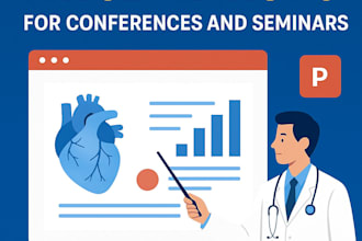 make medical presentations for conferences and seminars