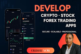 develop crypto trading app stock trading app forex trading app