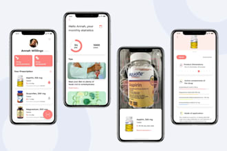 design and develop a vibrant ai powered e prescription app