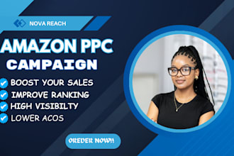 setup optimize and manage amazon PPC campaigns, amazon fba PPC ads campaigns