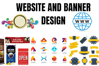 create professional website banner social media ads banner design for shopify