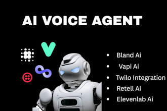 create ai agent bland ai retell ai vapi, ai elevenlabs twilio integration