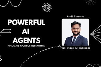 develop ai agent and workflow with n8n, zapier etc