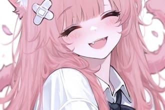 record a cute  anime girl voice over in japanese or english