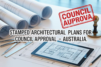 design and certify building plans for council approval in australia
