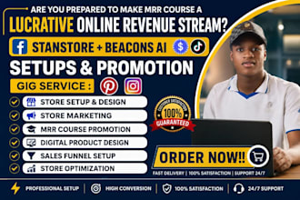 setup and skyrocket your master resell rights course using beacon ai stanstore