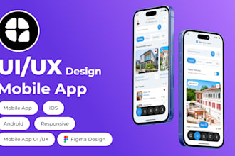 create a user friendly UI UX and ios app design