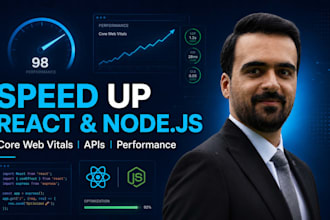 optimize your react or nodejs app for speed and performance