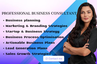be your business strategist and coach for sales, leads, branding and marketing
