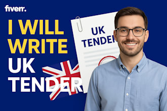 create professional UK tender documents to secure contracts