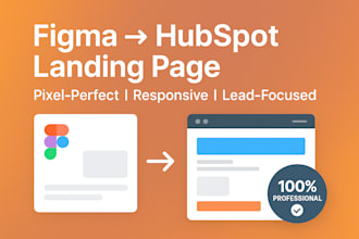 hubspot website, hubspot landing page, figma to hubspot