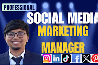 social media marketing manager for halloween, christmas, new year sales campaign