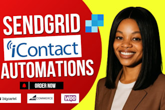 setup sendgrid icontact email marketing template automation campaign flows popup