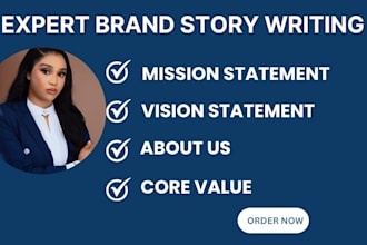 create mission, vision and brand identity statements for your business branding