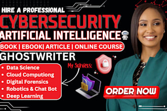 ghostwrite ebook on cybersecurity, digital forensics, cloud computing, ai and ml