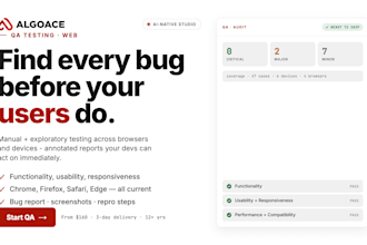 do QA testing and quality assurance for your web app or website