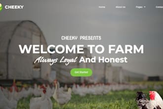 build squarespace dairy farm website ranch poultry website farmer website