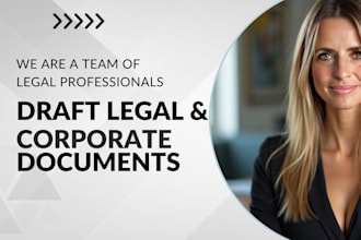 be your lawyer paralegal draft contracts agreements legal letter poa