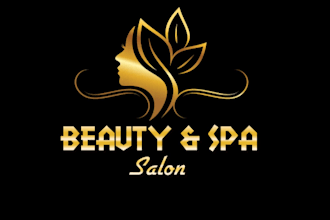 do minimalist cosmetics beauty salon spa logo design
