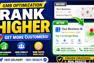 optimize your gmb for local SEO and maps ranking