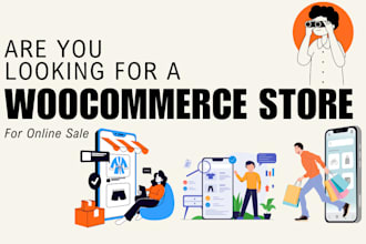 build a professional woocommerce website or ecommerce store