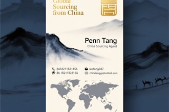 act as both a sourcing agent and a procurement agent in china