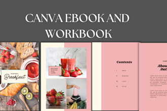 canva ebook design canva workbook design ebook cover canva pdf workbook