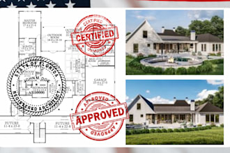 licensed architect permit plan building set florida ohio oklahoma city permit