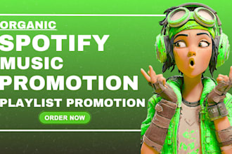 promote your USA UK spotify track, spotify album promotion, spotify music