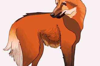 illustrations of animals scientific or wildlife