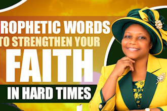 give you prophetic words of god to strengthen your faith in hard times