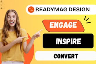 design and redesign ecwid readymag showit tilda website with full customization