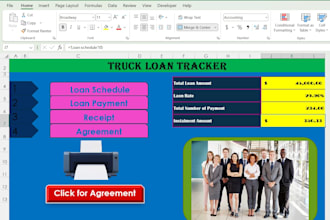 create loan calculator with auto generated invoice, agreement