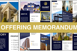 create offering memorandum real estate offering memorandum and flyers