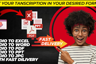 accurately transcribe your audio or video into text format