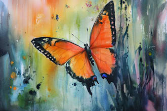 paint unique acrylic or watercolor art for you