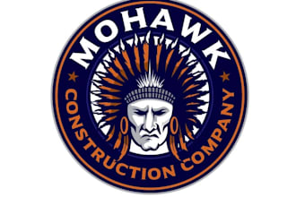 create your creative mohawk logo with fastest delivery