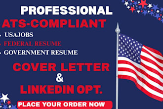 write and revamp federal resume, usajobs, government resume, and resume writing
