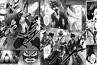 draw manga storyboard anime comic page manga art webtoon manga comic manga pages