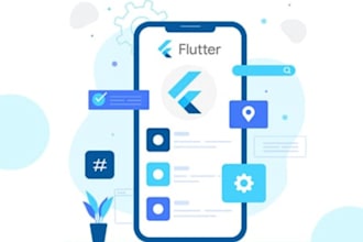 be your flutter developer build android IOS flutter app with apl