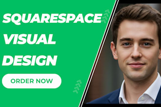 design modern graphics and visuals for your squarespace website