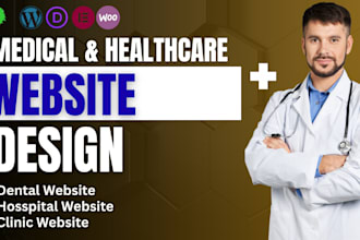 design responsive medical and healthcare websites