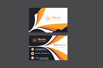 design a professional business card and stationery