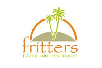 design amazing fritters island soul restaurant logo
